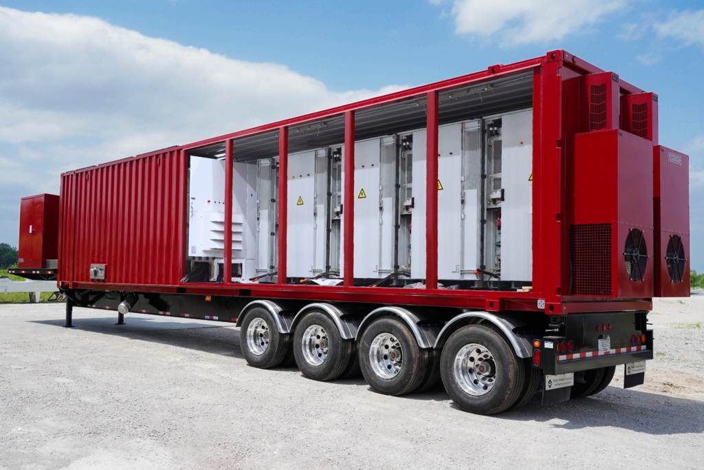 Trailer mounted battery system Mobile Battery Energy Storage System (MBESS)