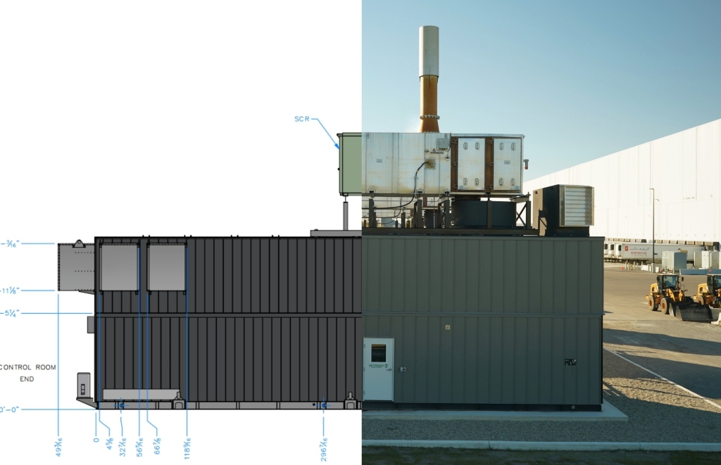 drawing and real life microgrid concept to commissioning